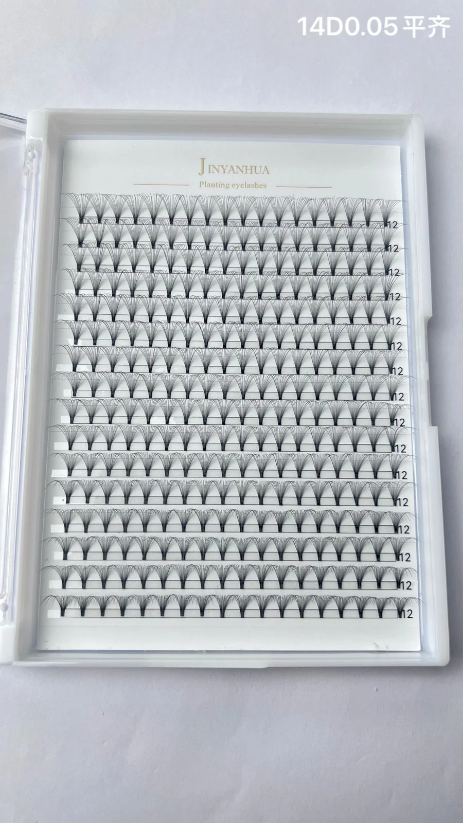 Jinyanhua Short Stem Premade Fans 14D 4D