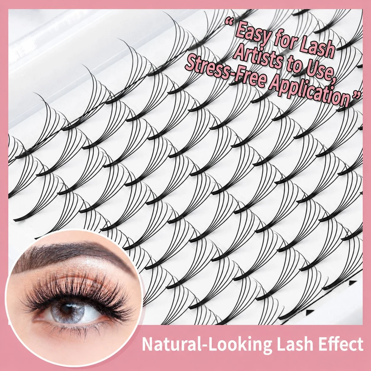 Long Stem Premade Fans 5D