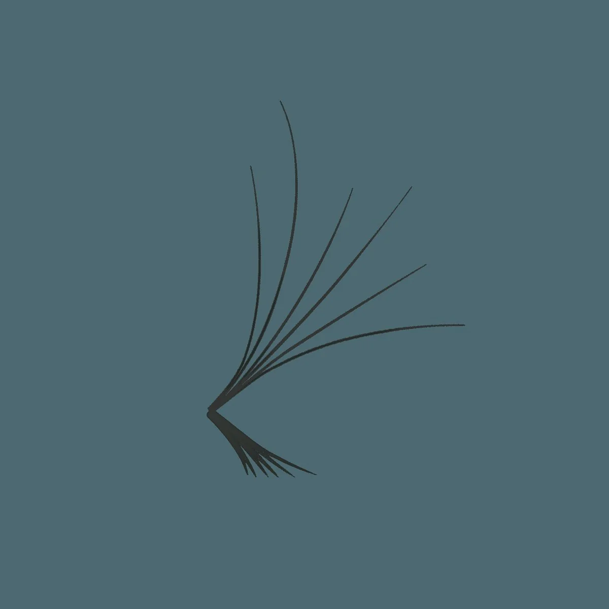 Camellia 6D Loose ProMade Fans - 0.07 (FINAL SALE)