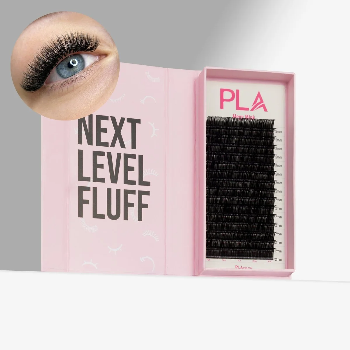 0.03 Mega Mink Volume Lash Tray